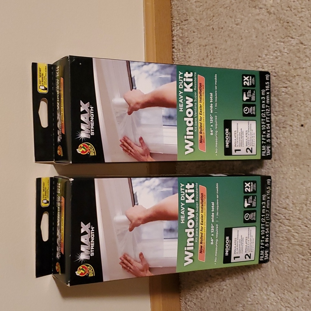 2 Duck Heavy Duty Window Kit